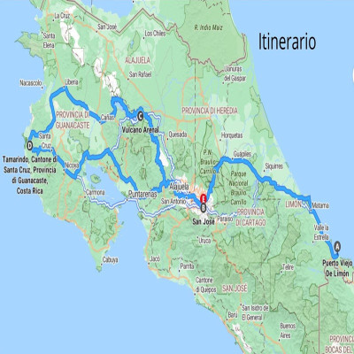 Costa Rica On The Road dal 7 gennaio al 15 dicembre 2026